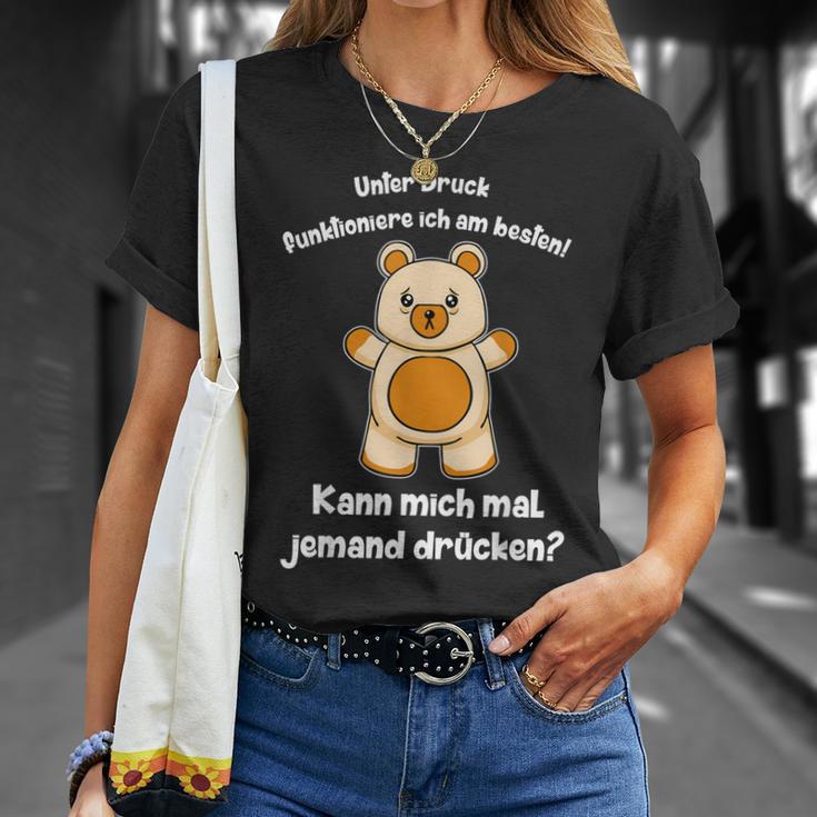 Süßer Teddy Witziger Spruch Teddybär Umarmung Liebe Witz T-Shirt Geschenke für Sie