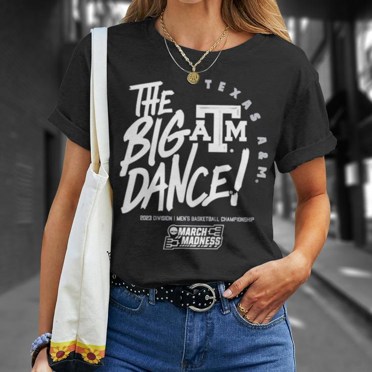 Texas A&AmpM The Big Dance March Madness 2023 Division Men’S Basketball Championship Unisex T-Shirt Gifts for Her
