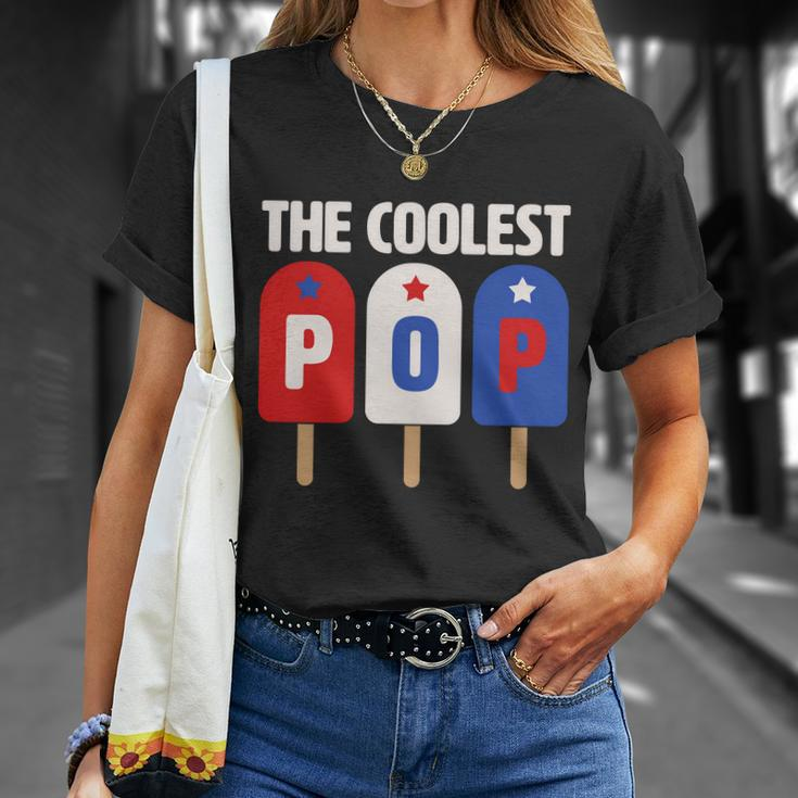 The Coolest Pop Happy Fathers Day Popsicles Unisex T-Shirt Gifts for Her