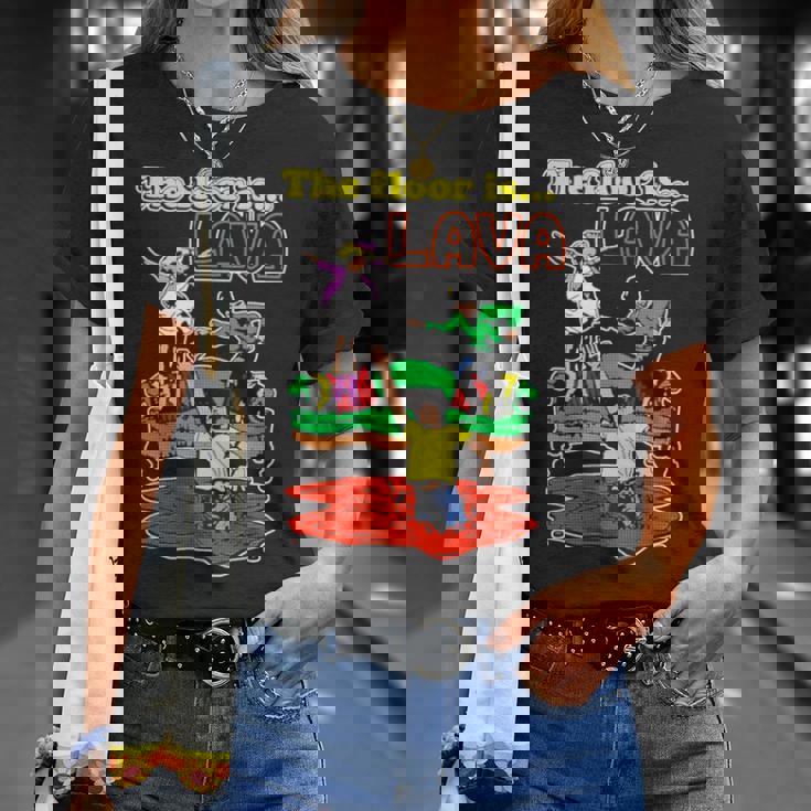 The Floor Is Lava Unisex T-Shirt Gifts for Her