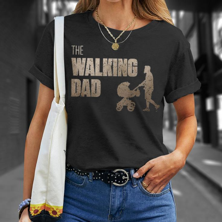 The Walking Dad Funny Fathers Day Unisex T-Shirt Gifts for Her