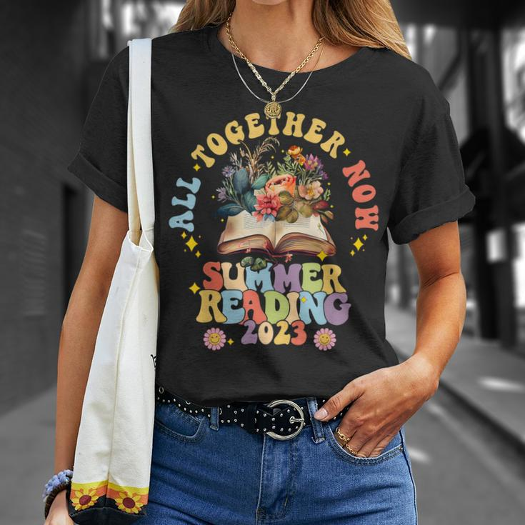 All Together Now Summer Reading 2023Summer Reading Programs T-shirt Gifts for Her