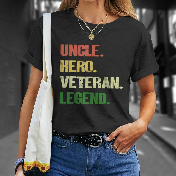 Uncle Hero Veteran Legend V2 Unisex T-Shirt Gifts for Her