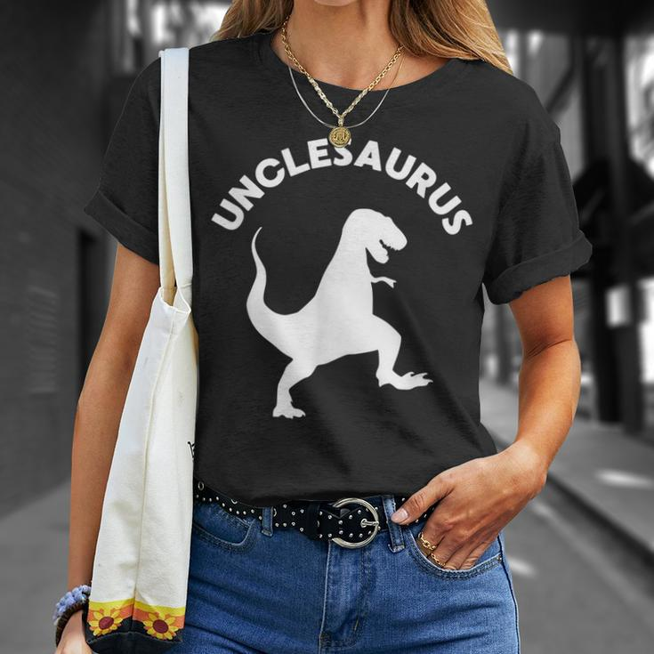 Unclesaurus Funny Uncle Unisex T-Shirt Gifts for Her