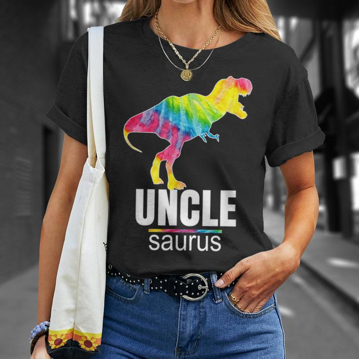 Unclesaurus Rex Uncle Saurus Rex Gift For Uncle Gift For Mens Unisex T-Shirt Gifts for Her