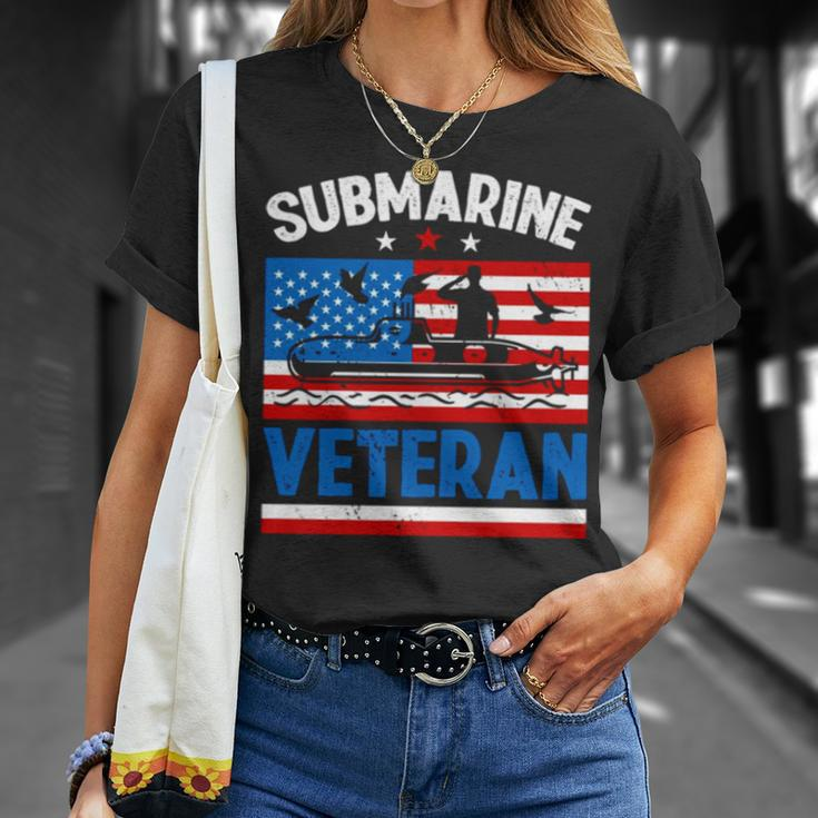 Us Submariner Veteran Submarine Day Unisex T-Shirt Gifts for Her