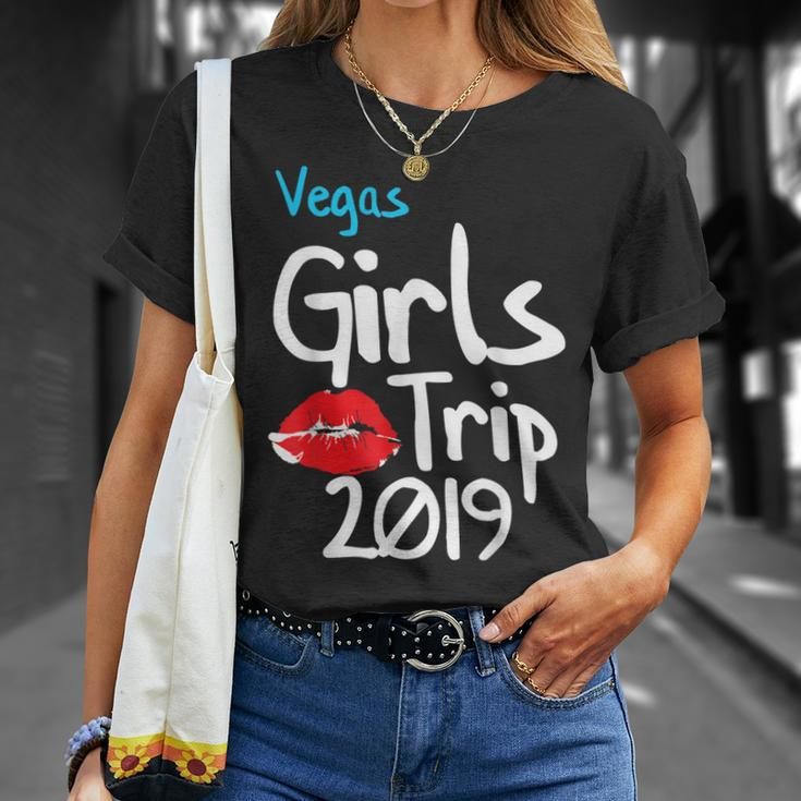 Vegas Girls Trip 2019 Matching Girl Squad Group Unisex T-Shirt Gifts for Her