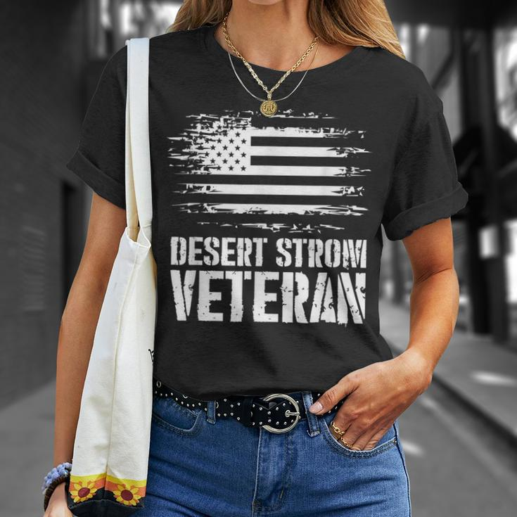 Veteran Desert Storm Veteran T-shirt Gifts for Her