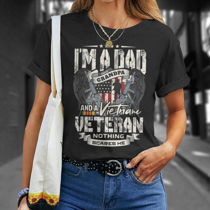 Veterans Day Dad Veteran Grandpa Vietnam Vet T-shirt Gifts for Her