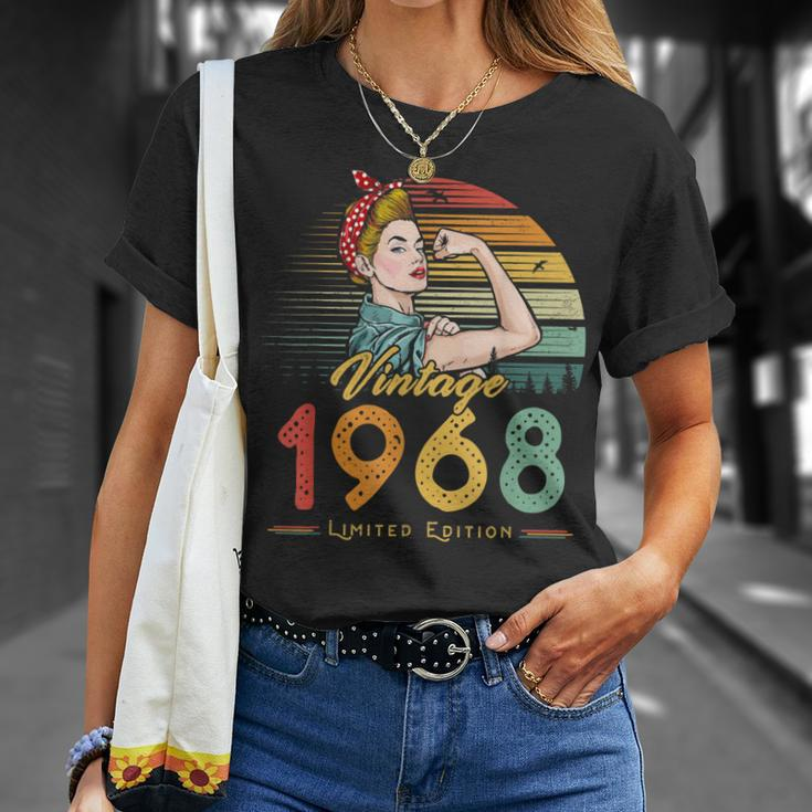 Vintage 1968 Limited Edition 1968 54Th Birthday 54 Years Old T-Shirt Gifts for Her