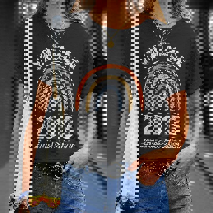 Vintage 2013 Limited Edition 10 Year Old Gifts 10Th Birthday Unisex T-Shirt Gifts for Her
