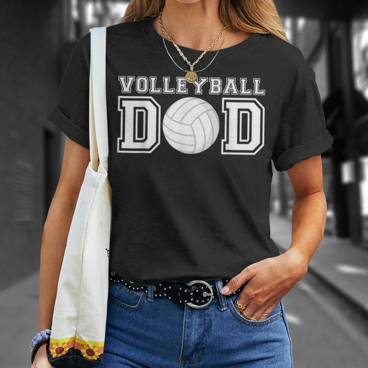 Volleyball Dad Volleyball Gift For Father Volleyball Gift For Mens Unisex T-Shirt Gifts for Her