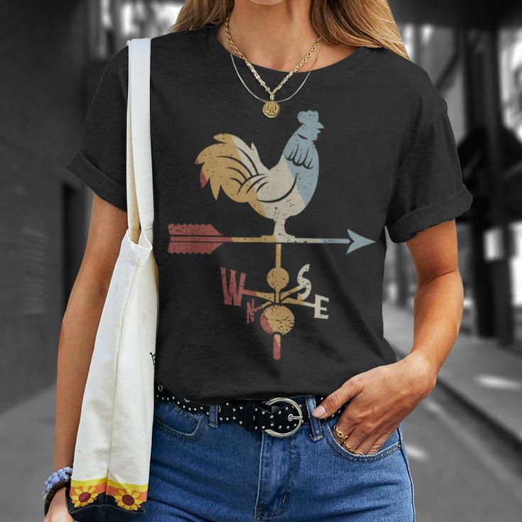 Weather Vane Retro Style Vintage T-shirt Gifts for Her