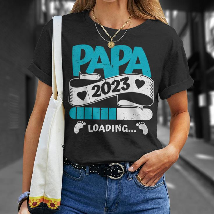 Werdender Papa 2023 T-Shirt, Ankündigung Vaterschaft Tee Geschenke für Sie