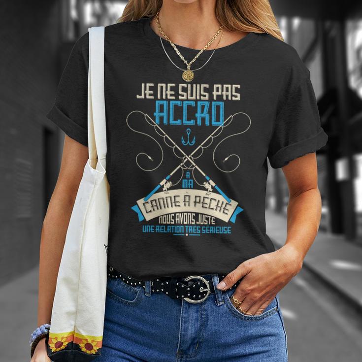 ✪ Je Ne Suis Pas Accro Pêche ✪ T-Shirt Geschenke für Sie