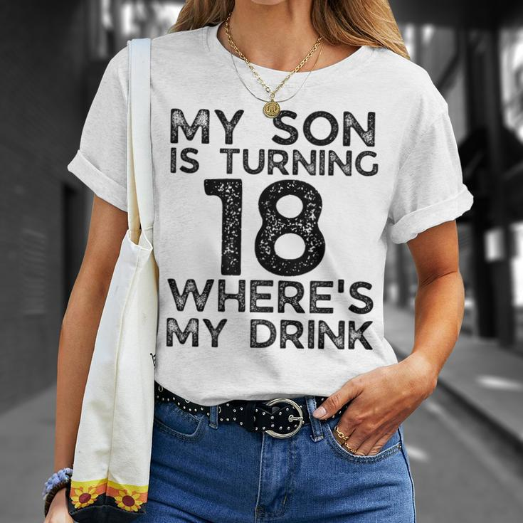 18Th Birthday For Dad Mom 18 Year Old Son Family Squad T-Shirt Gifts for Her