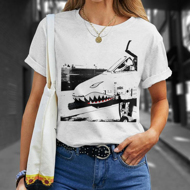A10 Warthog Usa Fighter Jet Tank Buster A10 Thunderbolt Unisex T-Shirt Gifts for Her