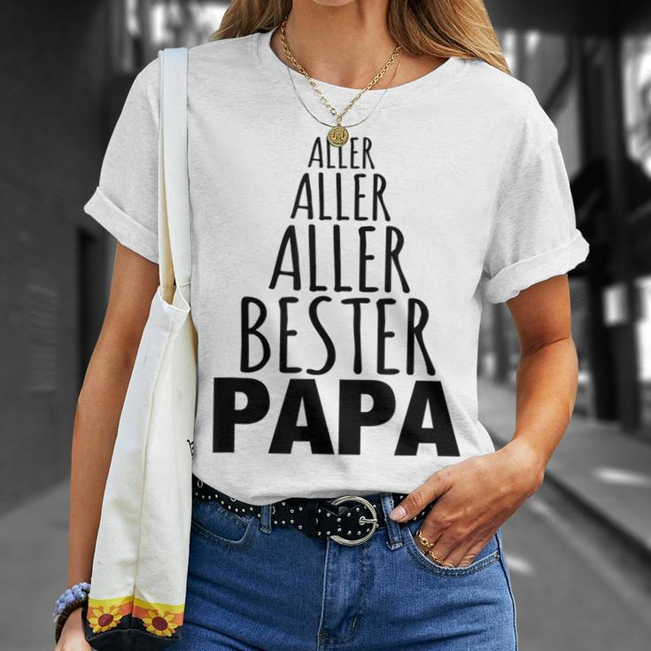Allerbester Papa T-Shirt, Vatertag & Geburtstag Geschenkidee Geschenke für Sie