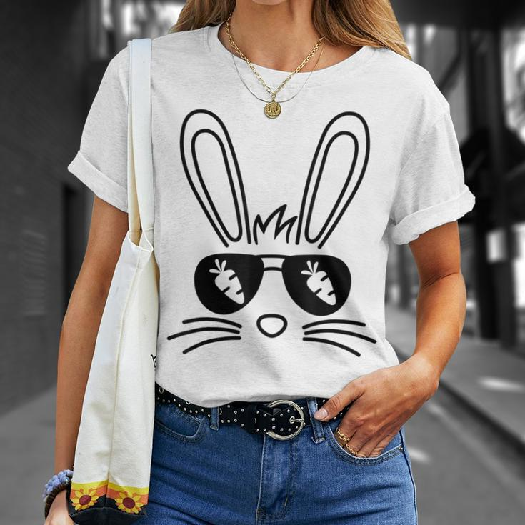 Bunny Face Easter Day Sunglasses Carrot For Boys Girls Kids Unisex T-Shirt Gifts for Her
