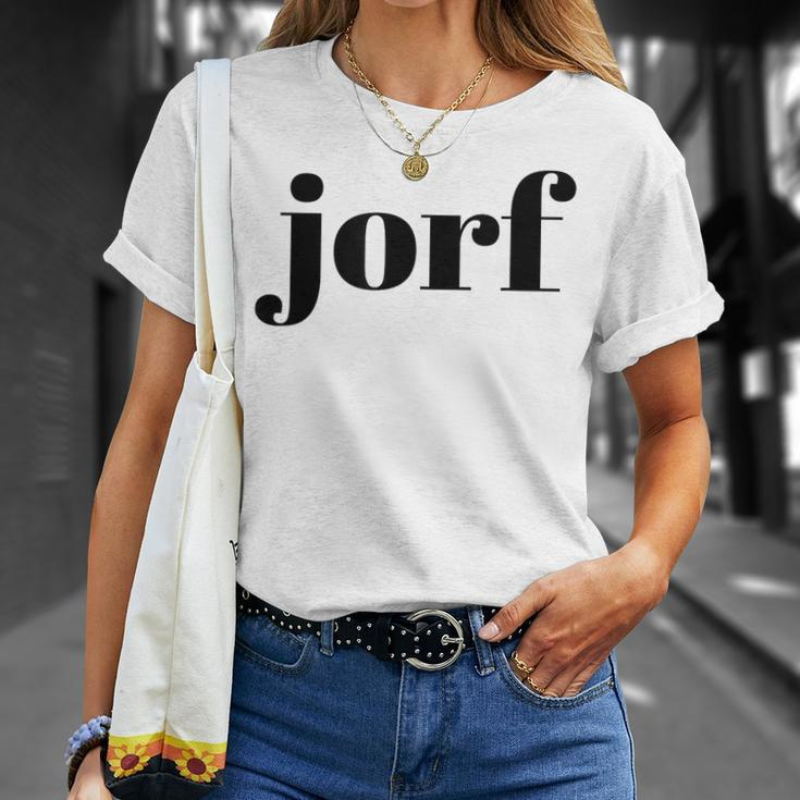 Funny Jorf Jorf Law Humor Unisex T-Shirt Gifts for Her
