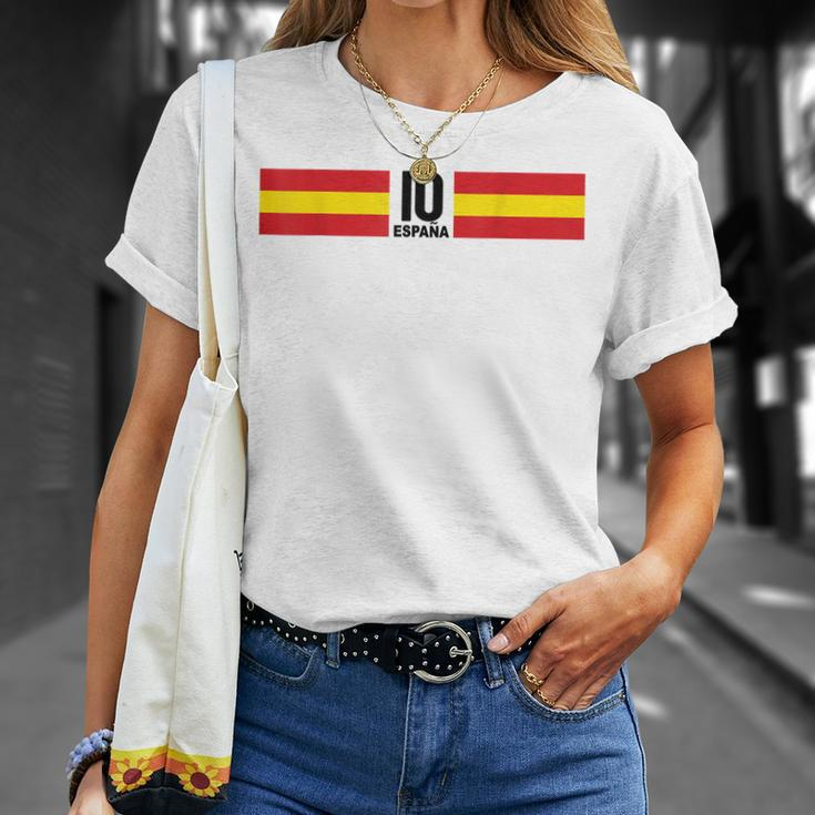 Fussball Spanien Fussball Outfit Fan T-Shirt Geschenke für Sie