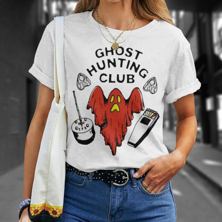 Ghost Hunting Club BaseballUnisex T-Shirt Gifts for Her