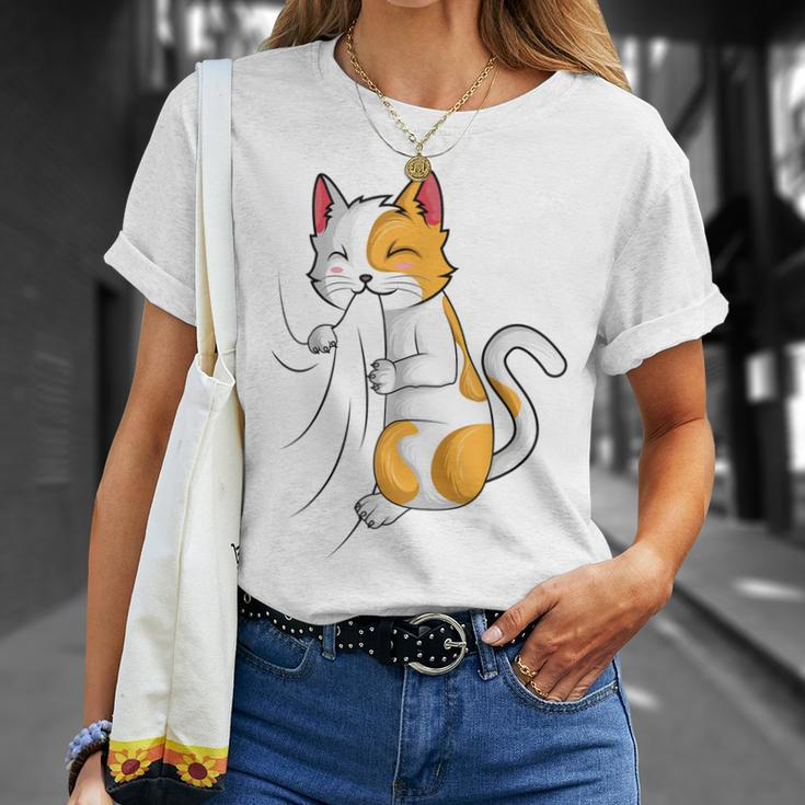 Katzen Katzenliebhaber Kätzchen Mädchen Kinder Damen T-Shirt Geschenke für Sie