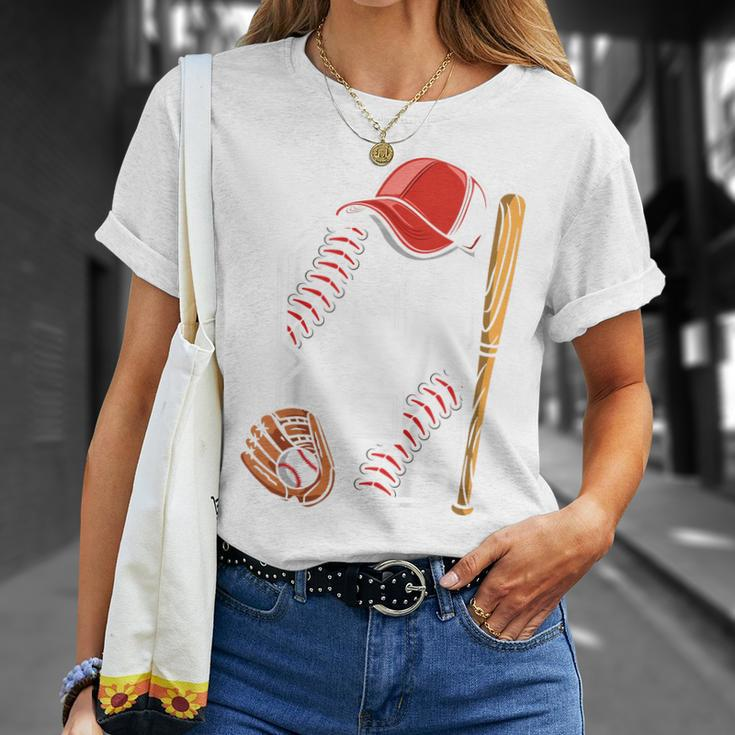 Kids 8Th Birthday Gift 8 Years Old Baseball Eighth Boys Kids Unisex T-Shirt Gifts for Her