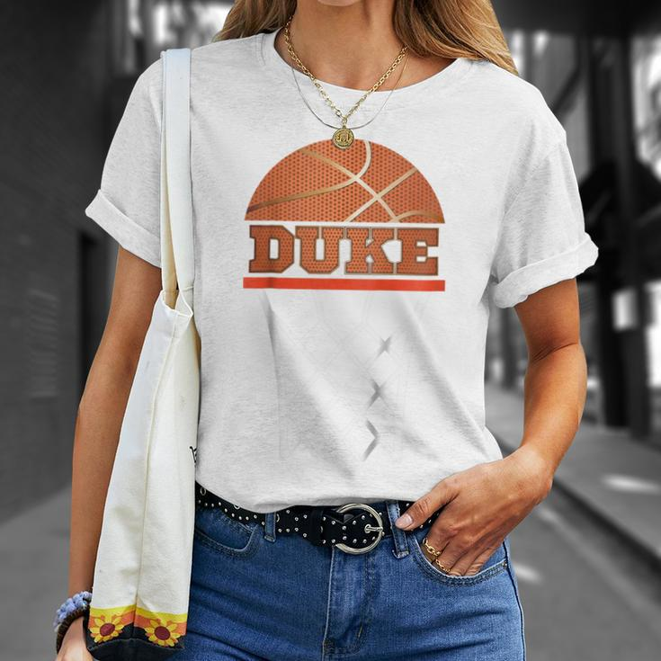 Kids Basketball Apparel | Custom Name Duke Youth GraphicUnisex T-Shirt Gifts for Her
