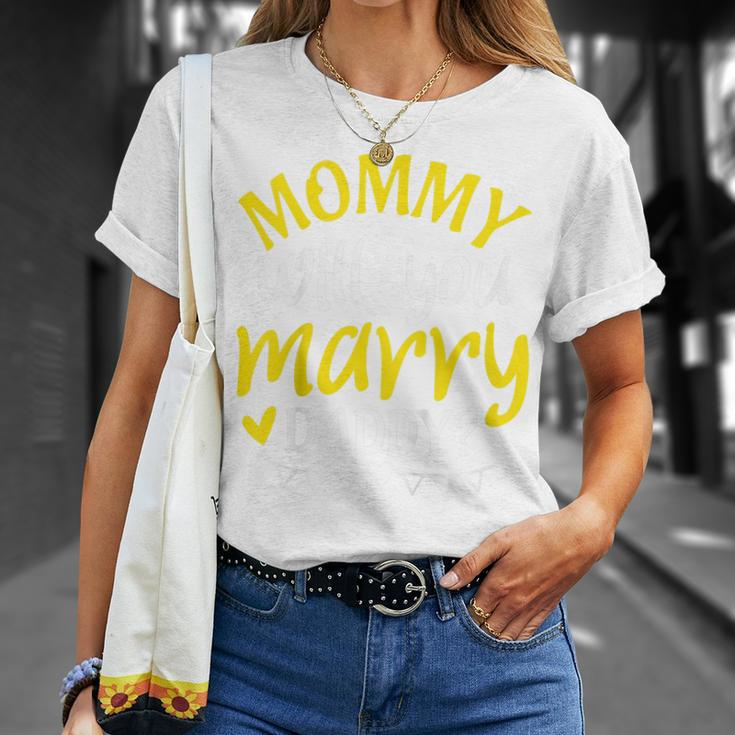 Kids Marriage Proposal Mommy Will You Marry Daddy T-shirt Gifts for Her
