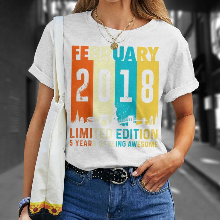 Kinder 5 Limitierte Auflage Hergestellt Im Februar 2018 5 T-Shirt Geschenke für Sie