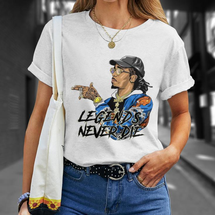 Legend Never Dies Rip Takeoff Rapper Rest In Peace V2 Unisex T-Shirt Gifts for Her