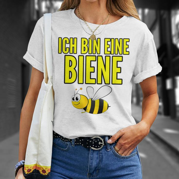 Lustiges Bienen-Motiv T-Shirt Ich bin eine Biene in Weiß für Imker Geschenke für Sie