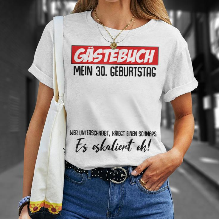 Lustiges T-Shirt zum 30. Geburtstag für Männer, Frauen Geschenkidee Geschenke für Sie
