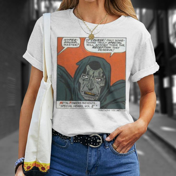 Mf Doom Metal Fingerz Quasimoto Unisex T-Shirt Gifts for Her