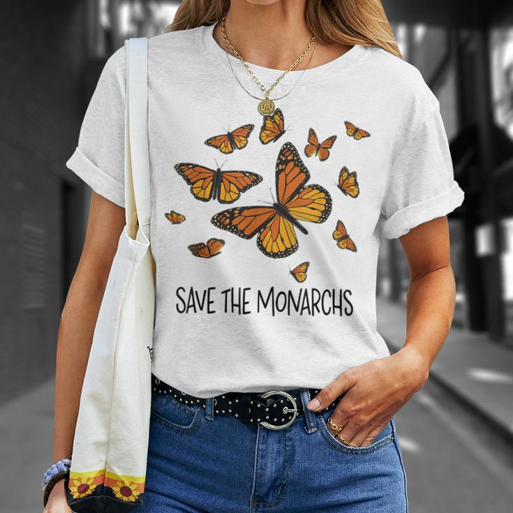 Monarch Butterflies Save The Monarchs Unisex T-Shirt Gifts for Her
