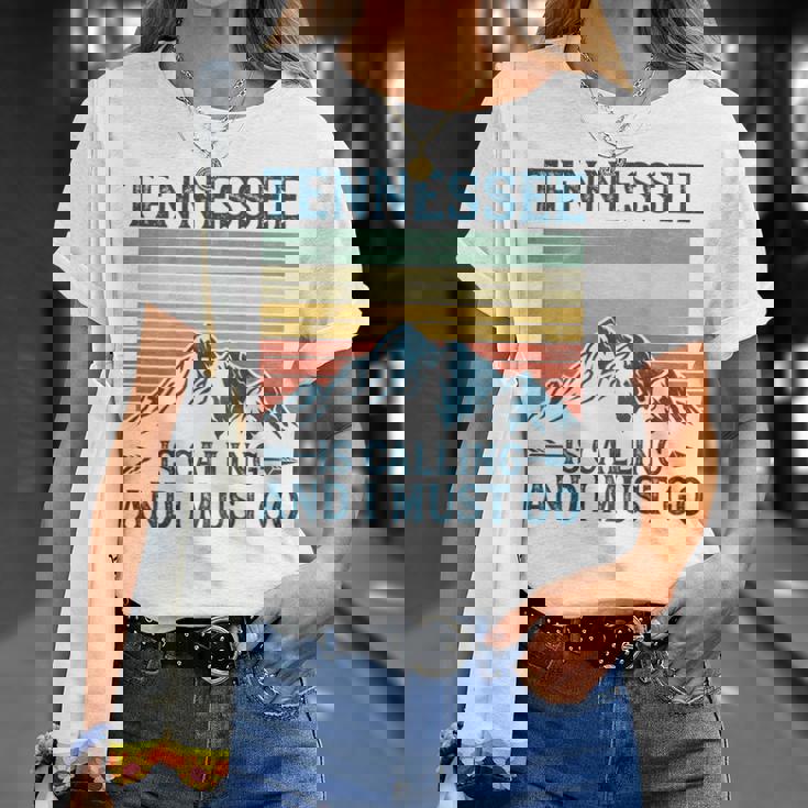 レディースファッション Traveling Tee Tennessee is calling and I must go T-Shirt Amazon.com: Tennessee Is Calling And I Must Go Premium T