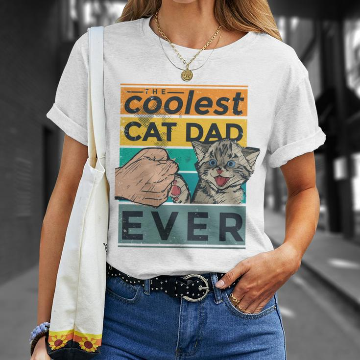 The Coolest Cat Dad Ever Unisex T-Shirt Gifts for Her