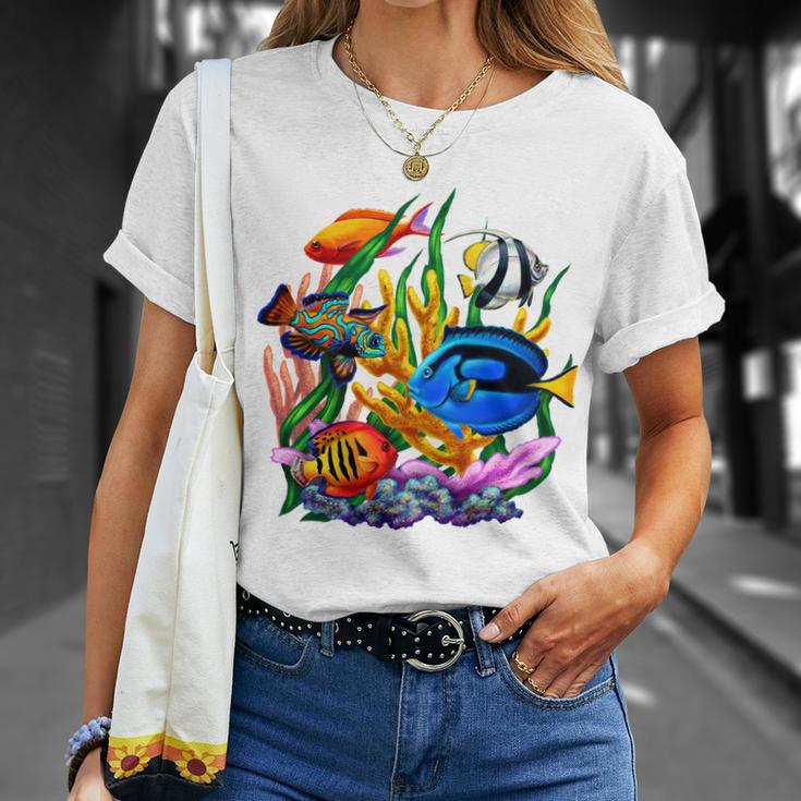 Tropical Fish V2 Unisex T-Shirt Gifts for Her