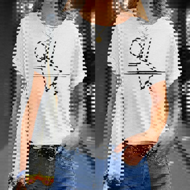 Yellowjackets Symbol Line Art Unisex T-Shirt | Mazezy