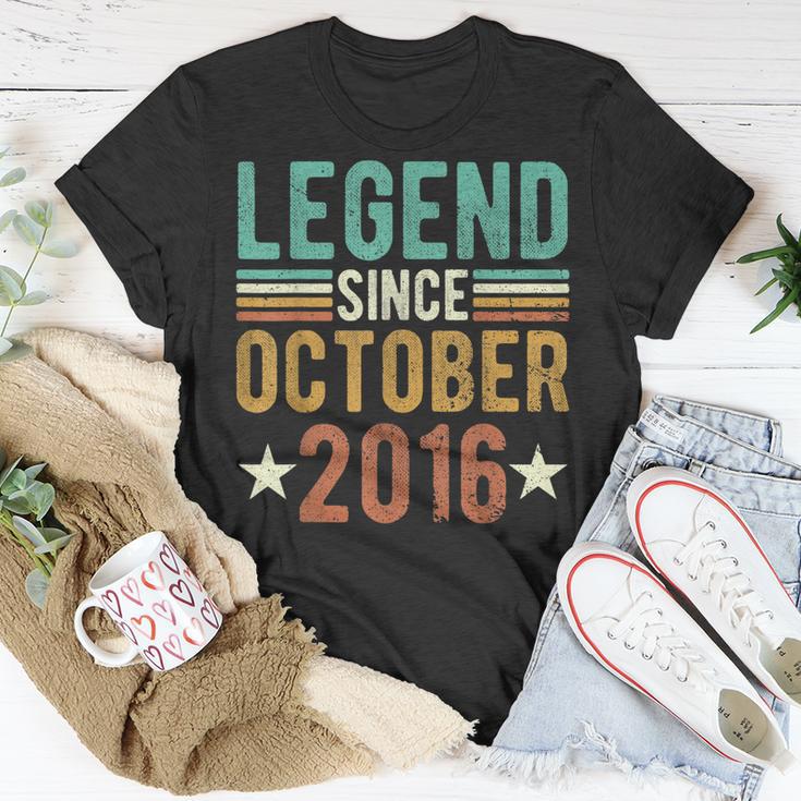 06 Years Old Legend Since Oktober 2016 Trikot 6 Jahr T-Shirt Lustige Geschenke