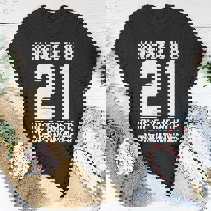 100 Jahre Geburtstag Langarmshirt für Frauen, Geschenkidee für 100 Jahre alte Oma Lustige Geschenke