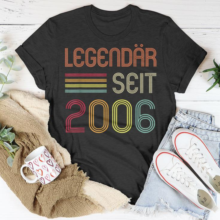 16 Geburtstag Legendär Seit 2006 Geschenk T-Shirt Lustige Geschenke