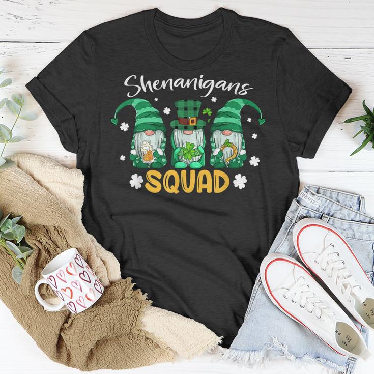 Shenanigans Squad St Patricks Day Gnomes Green Proud Irish  V2 Unisex T-Shirt
