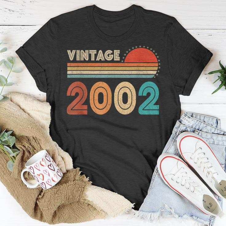 21 Year Old Vintage 2002 Limited Edition 21St Birthday Retro T-Shirt Funny Gifts