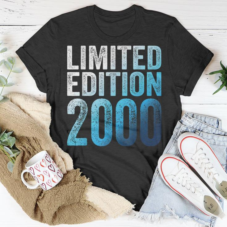 22 Geburtstag Mann 22 Jahre Geschenk Limited Edition 2000 T-Shirt Lustige Geschenke