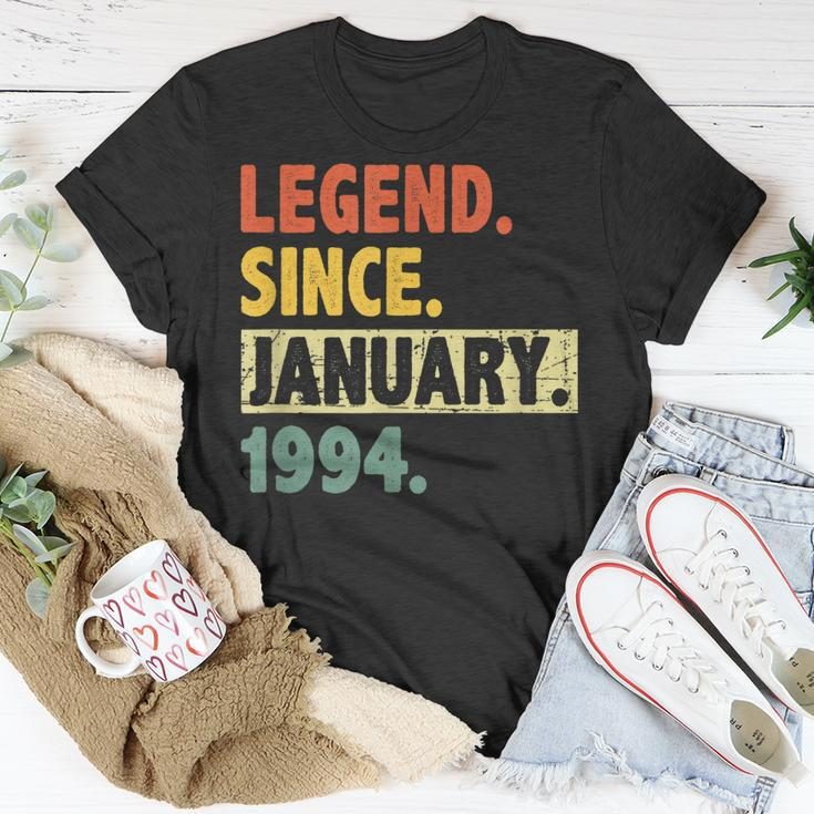29 Geburtstag Legende Seit Januar 1994 29 Jahre Alt T-Shirt Lustige Geschenke