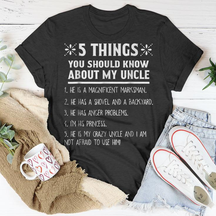 5 Things You Should Know About My UncleFunny Unisex T-Shirt Unique Gifts