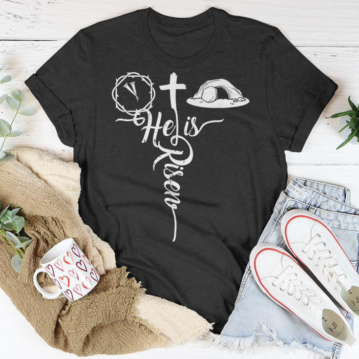 A Lot Can Happen In 3 Days He Is Risen Easter Day Christians Unisex T-Shirt Unique Gifts