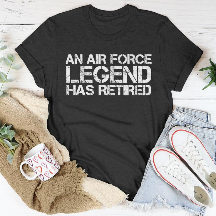 An Air Force Legend Has Retired Funny Retirement Unisex T-Shirt Unique Gifts